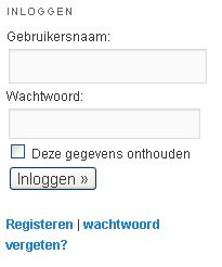 Overzicht van alle widgets