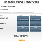 Betalen met Paypal